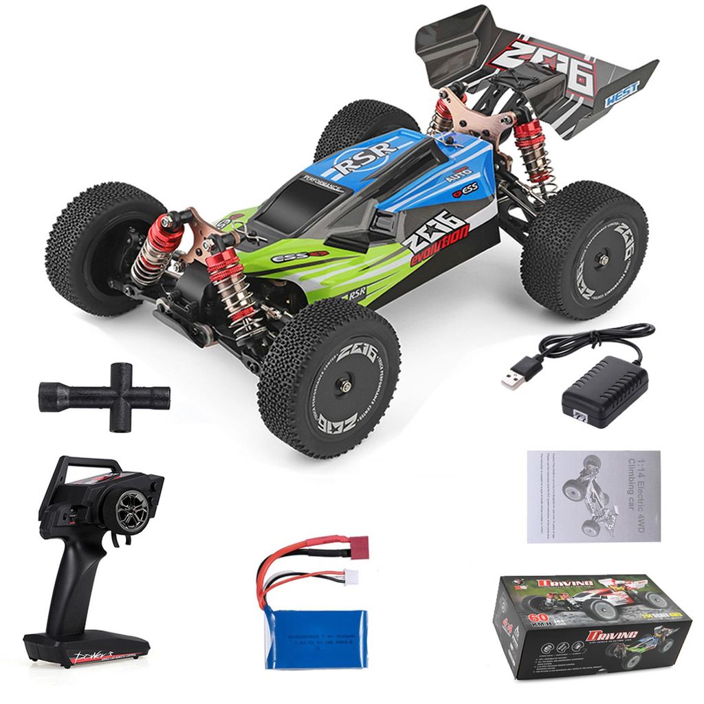 Wltoys XKS 144001 RC Car 1:14 4WD Offroad Buggy, 60 km/h Immagine del prodotto 
