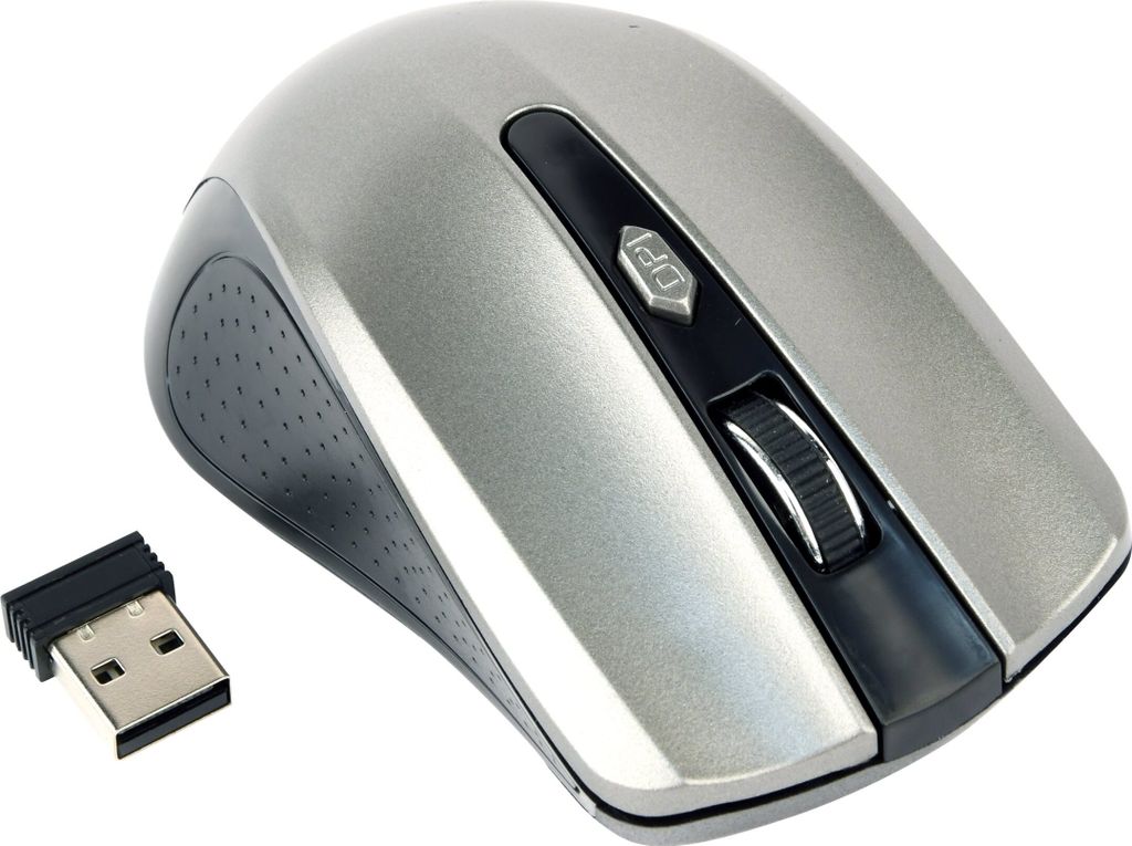 GEMBIRD Gembird MUSW-4B-04-BG mouse Office Right-hand RF Produktbild 