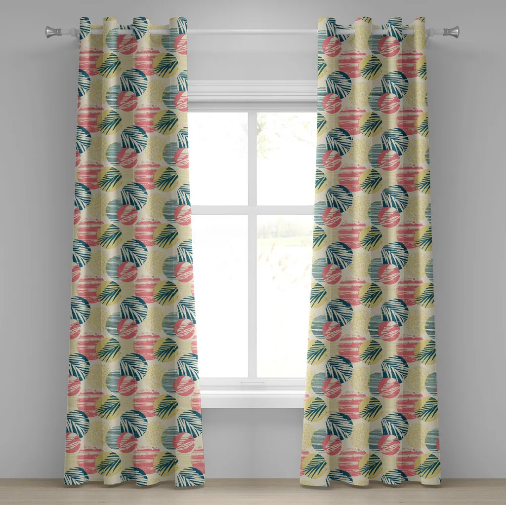 Rideau déco Palme 280x245 cm pour masquer le vis-à-vis avec style
