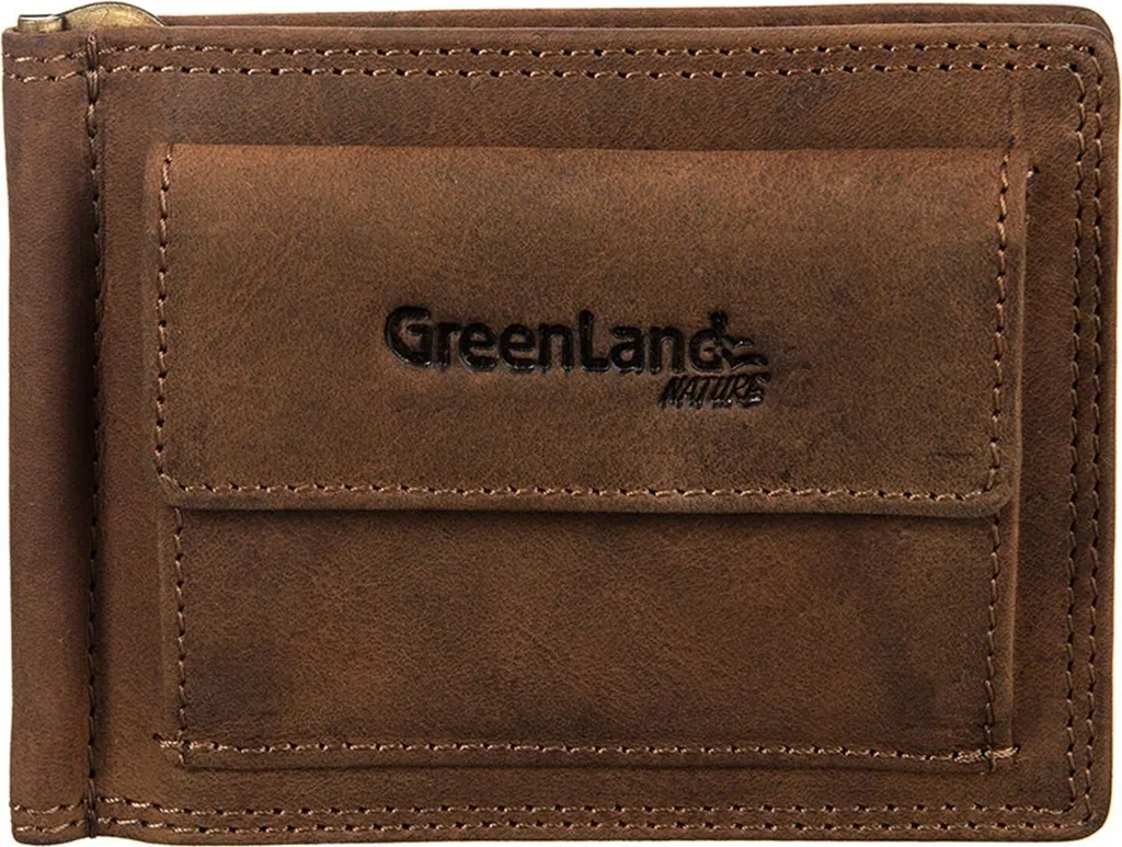 GreenLand Nature Fermasoldi Montenegro Brown - Vera Pelle Marrone