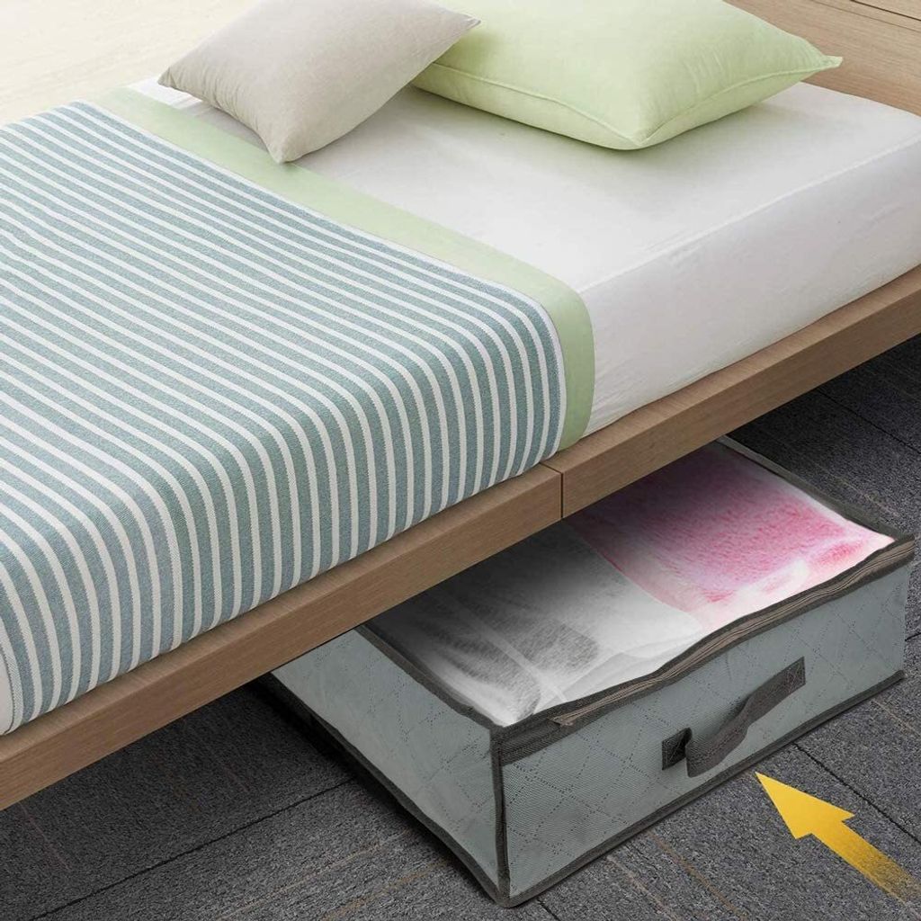 Unterbett Aufbewahrungstasche,2 Stück 90L Premium Produktbild 6