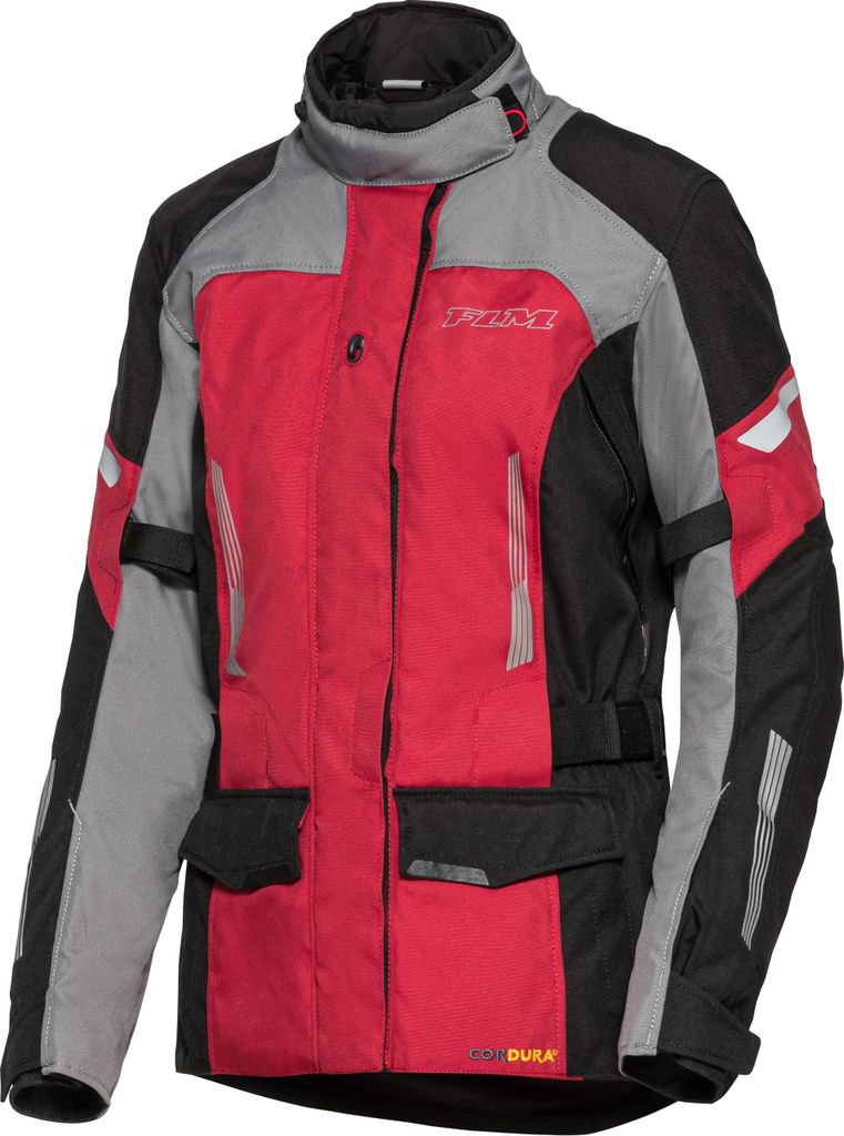 FLM Damen Touren Textiljacke 3.0 - Wasserdicht, CORDURA, Schwarz