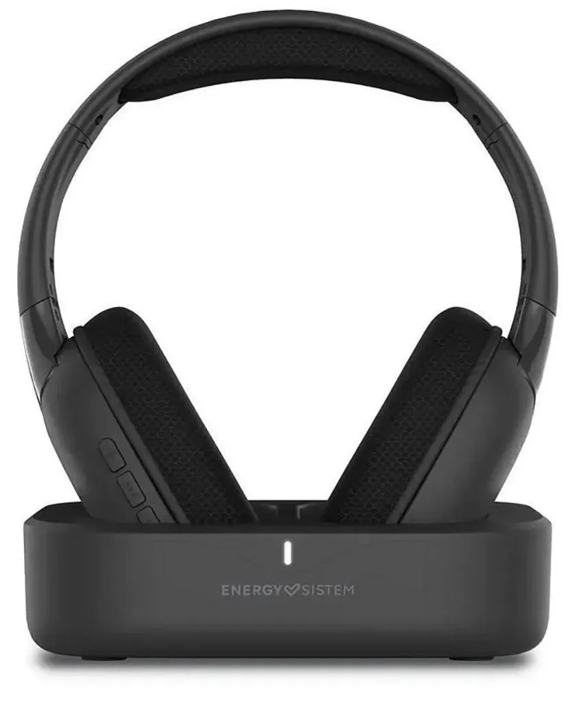 Casque Energy Sistem TV Soundreel Noir - Écouteurs avec Câble de 5m
