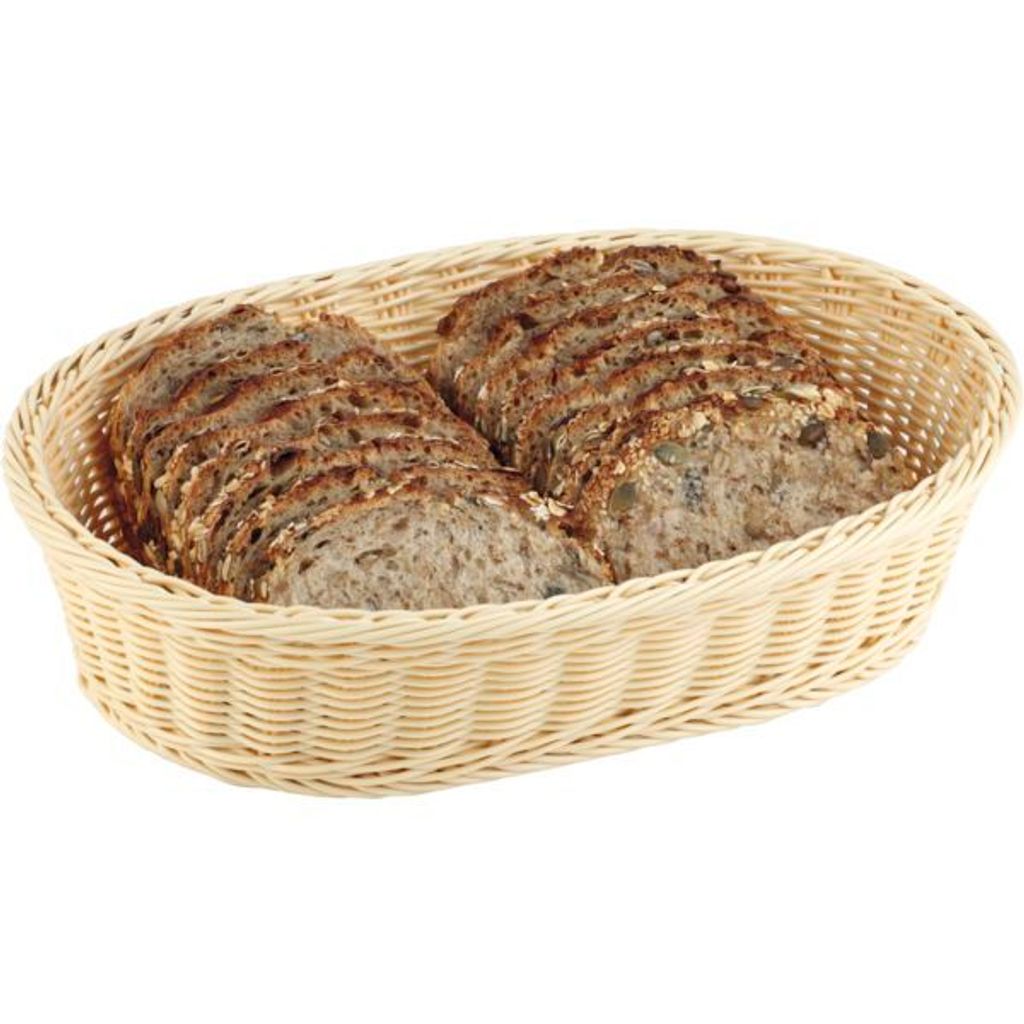APS PP-Körbe ECONOMIC Tisch- und Buffetkorb, oval 40139 Immagine del prodotto 