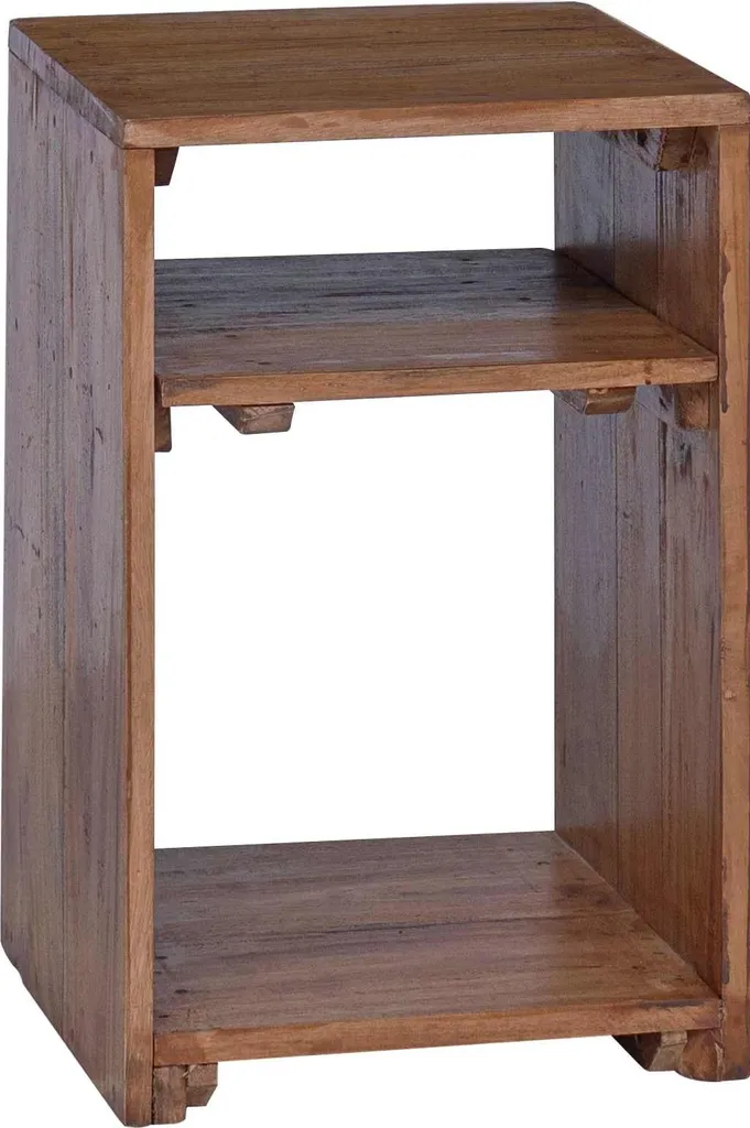 Table d'appoint robuste en bois massif pour éviter le désordre - 3x