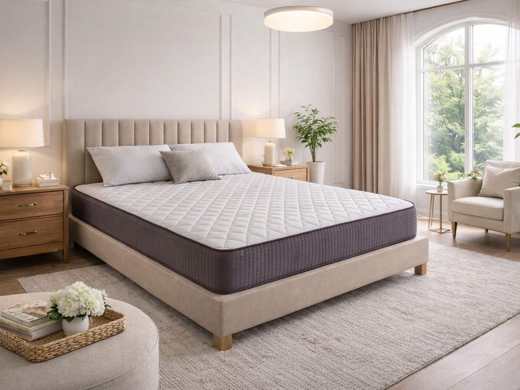 Schaumstoffmatratze SONHO LOIRA VISCO 80x180 cm – Höhe 23 cm mit 5 cm Viscoschaum (Memory-Schaum)