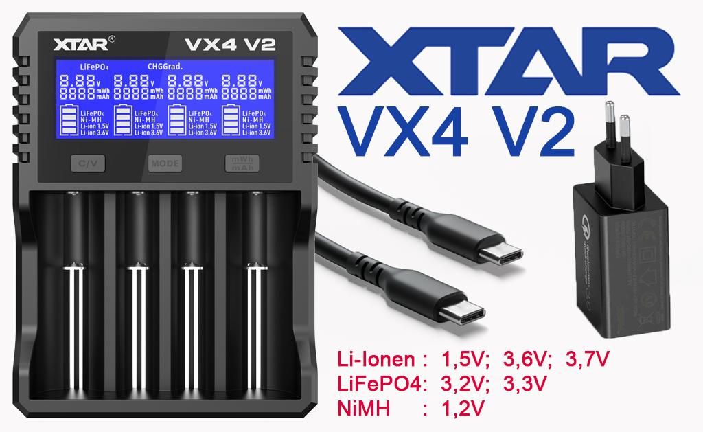 Caricabatterie per batterie Li-ion 1,5V / 3,6 / 3,7V / Immagine del prodotto 