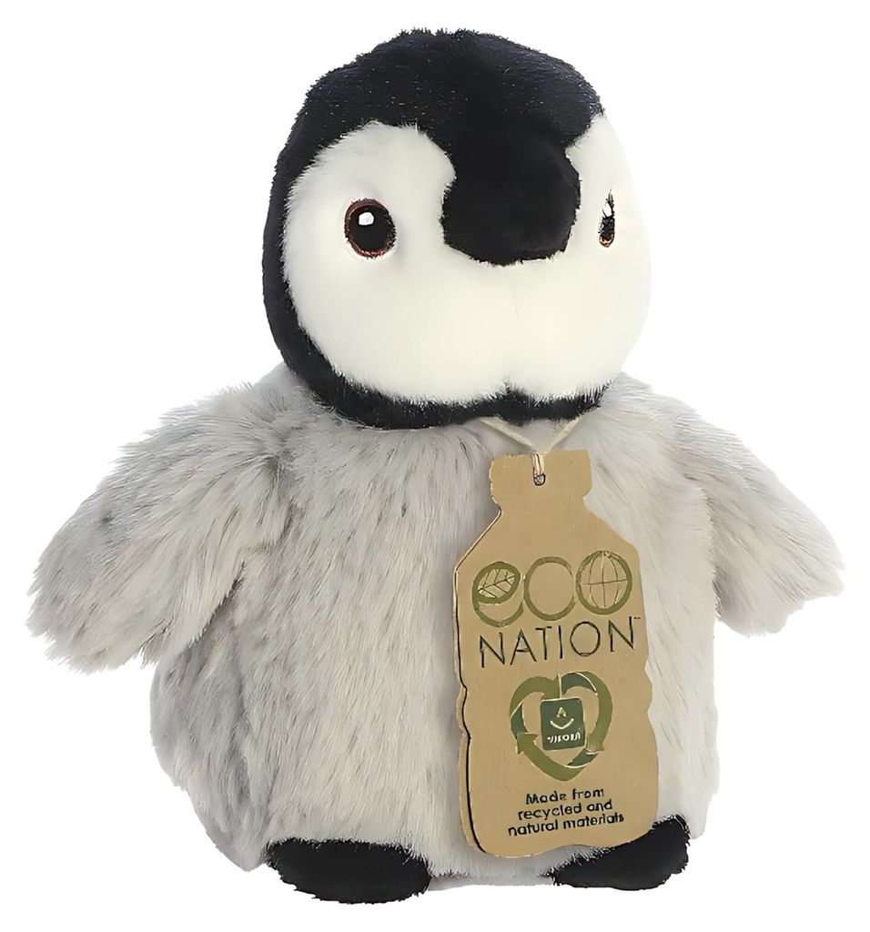 Aurora Eco Nation Mini Pinguin Weiß 13 cm