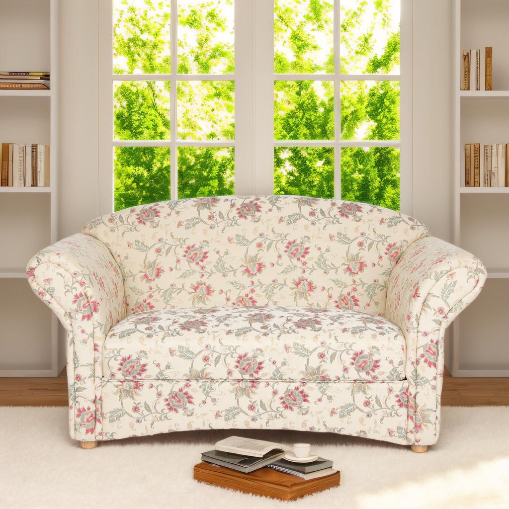 2-Sitzer Sofa Loretta, ca. 153 x 83 x 85 cm – Blumenmuster