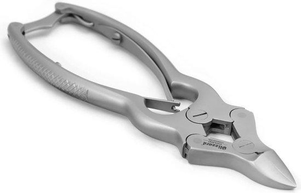 Professioneller Zehennagel-Stimmer für verhärtete und eingewachsene Zehennägel - 15 cm - inkl. Metall-Fußpflege-Kit