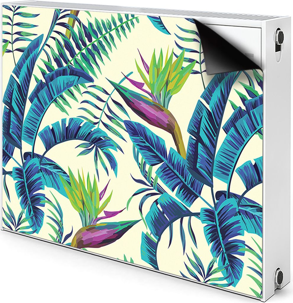 Magnet Heizkörperabdeckung Heizkörperverkleidung Verkleidung Abdeckung 110x60 cm - Tropisches Bild