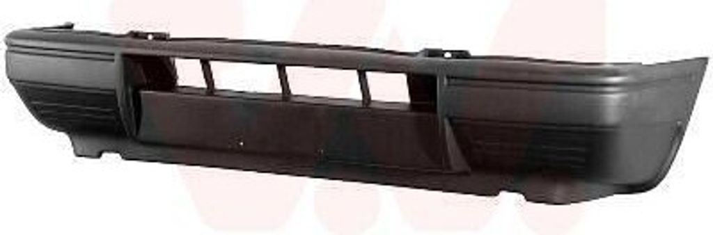 VAN WEZEL Stoßstange Stoßfänger für FIAT FIORINO Kasten (146) Schwarz 1736570