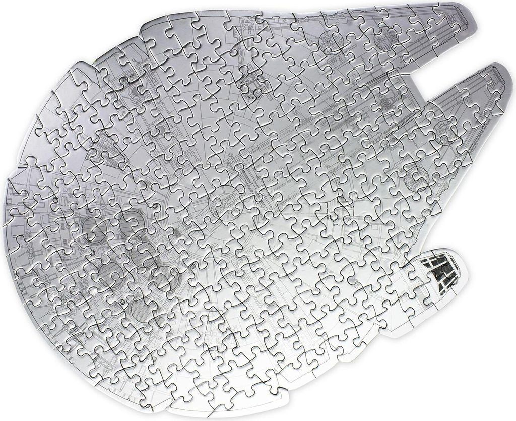 Paladone Puzzle Millennium Falcon Star Wars 201 Teile - Offizielle Lizenz