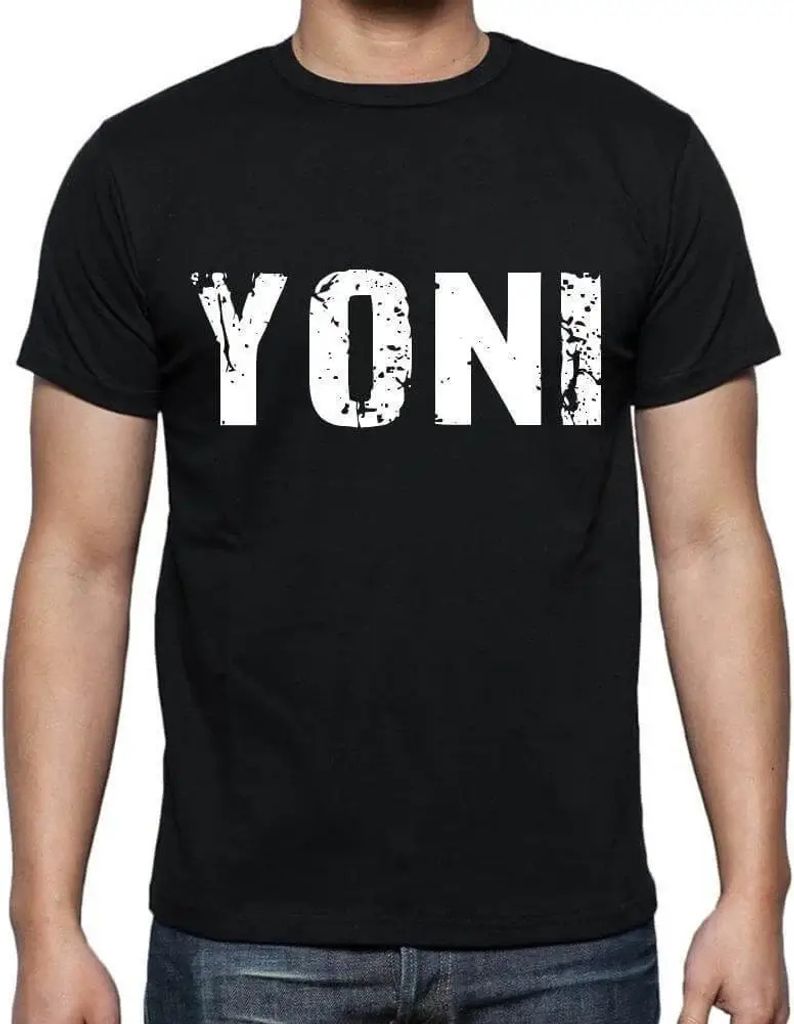 Herren Grafik T-Shirt Yoni Öko-Verantwortlich Vintage Jahrgang Kurzarm Lustige Druck Geburtstag Geschenk Mann