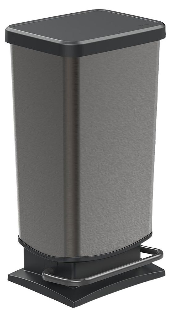 Rotho Abfalleimer 40 L Paso - Treteimer Geruchsdicht - Produktbild 