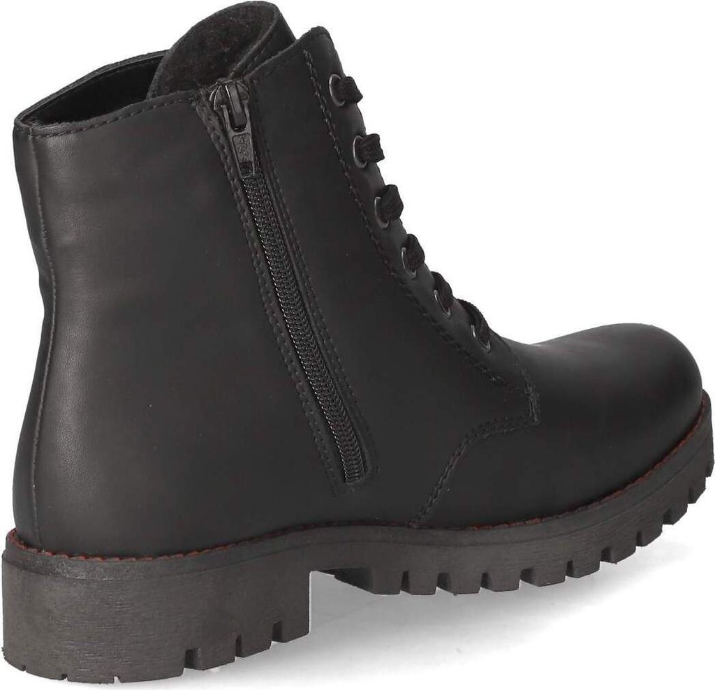 Rieker Schnürstiefel - Tiefschwarz Kunstleder Größe: 39 Produktbild 75