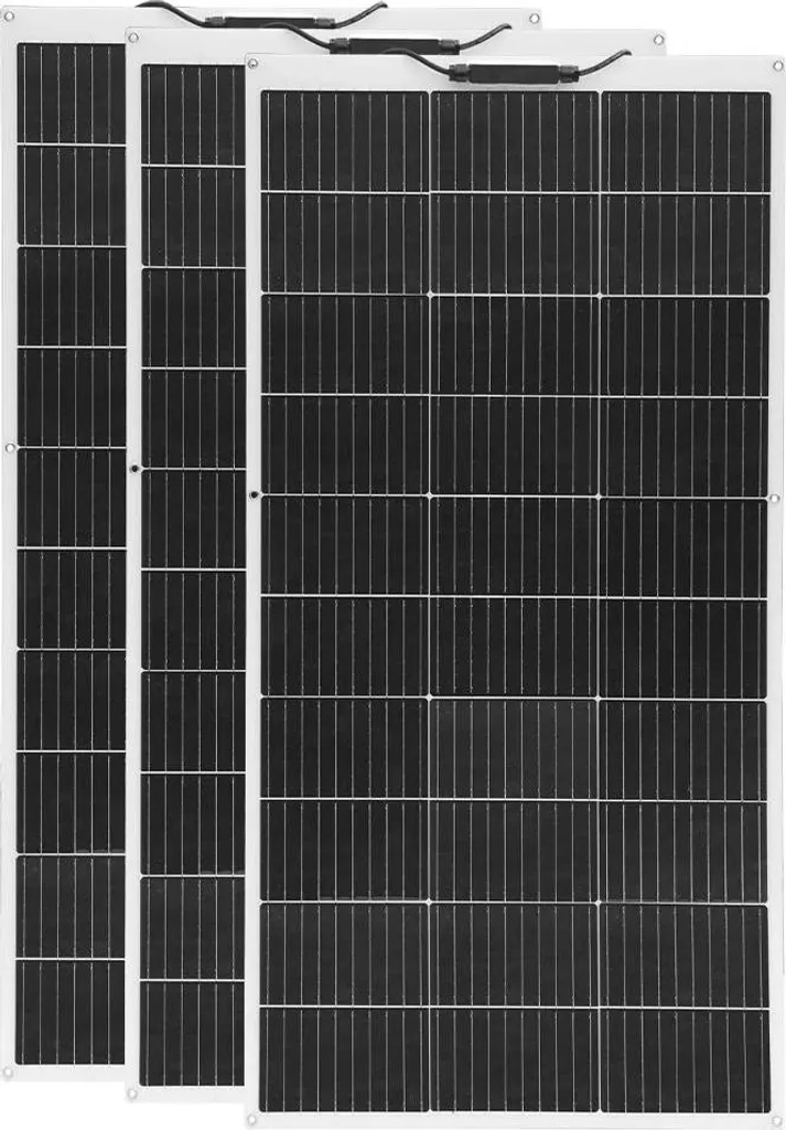 Panneau solaire flexible camping-car et bateau - Lot 3 x 100W