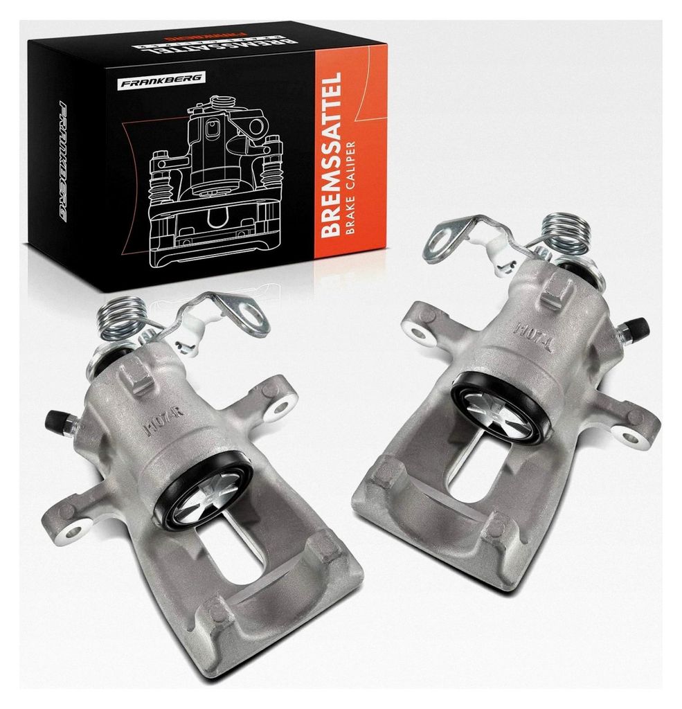 2x Bremssattel Bremszange Hinten Links Rechts Aluminium Kompatibel mit Astra G Cabriolet, CaR.A.Van, CC, Kasten Astra G Klassik