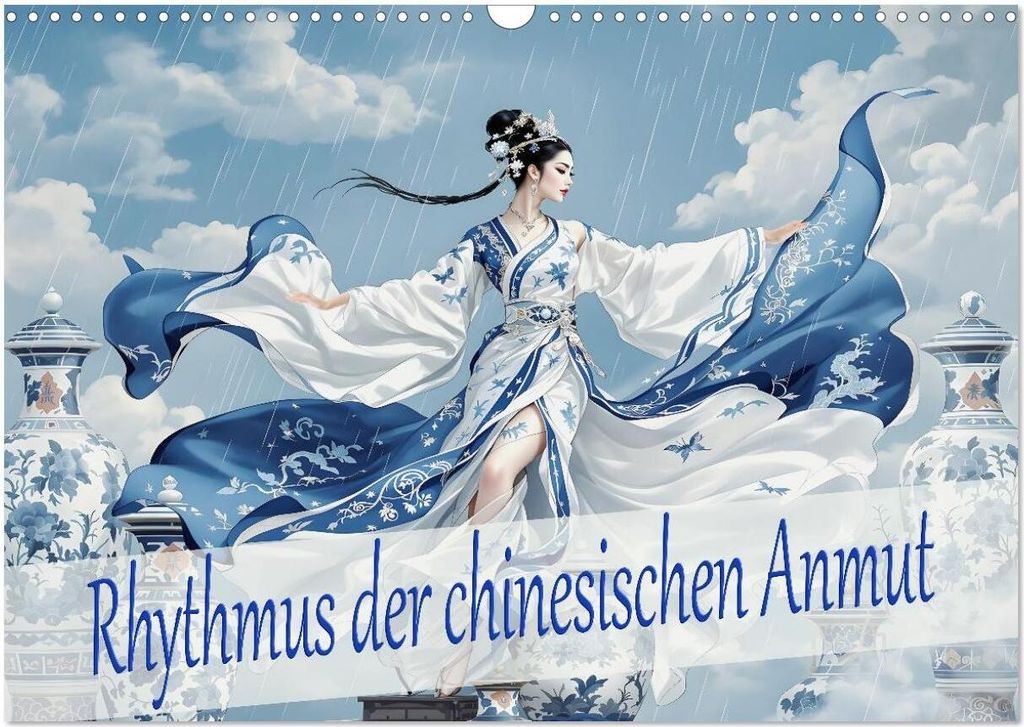 Rhythmus der chinesischen Anmut (Wandkalender 2026 DIN A3 quer), CALVENDO Monatskalender