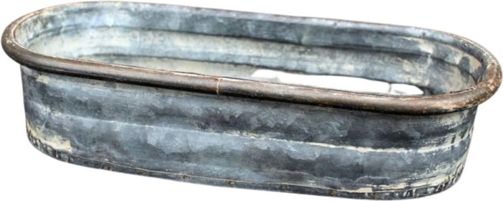 Zink Schale Tablett