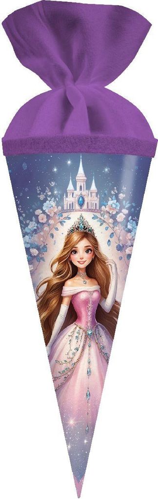 Goldbuch Schultüte 50cm rund Prinzessin Sternenglanz Produktbild 