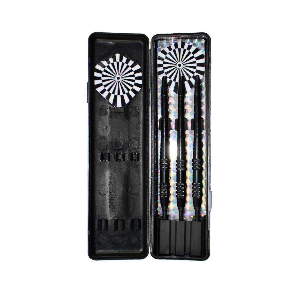 MASTER Wizard Black Brass Darts 3 Stück - Softspitze 16g