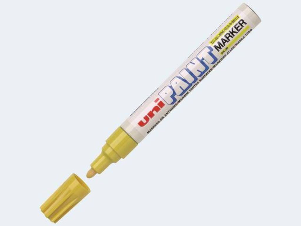 uni-ball Permanent Marker PAINT (PX-20) gelb