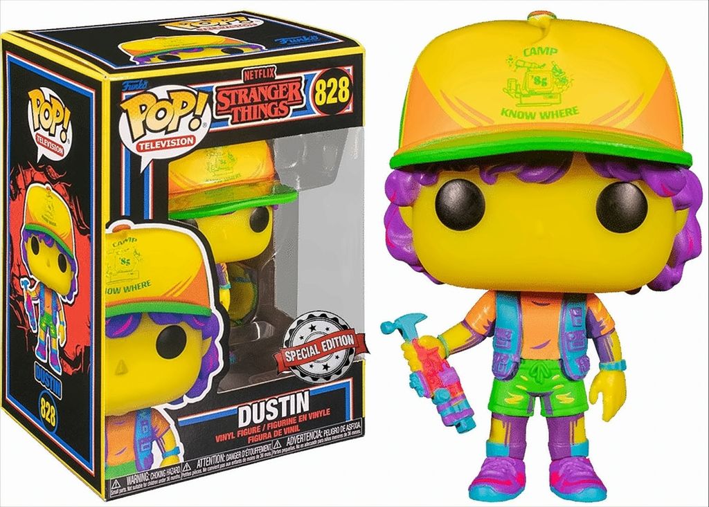 Stranger Things - Dustin 828 Special Edition - Funko Pop! - Produktbild 