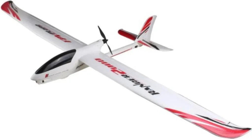 Avion RC Ranger 2000 V757-8 PNP Vol Longue Distance en Mousse EPO Noir