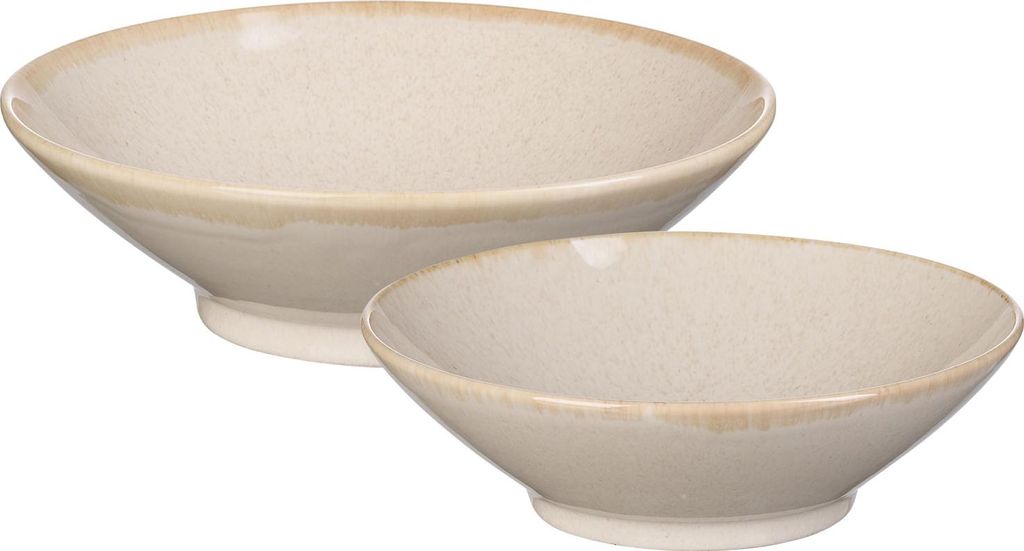 Ritzenhoff & Breker Sahara Servierschalen-Set 2-teilig - Creme