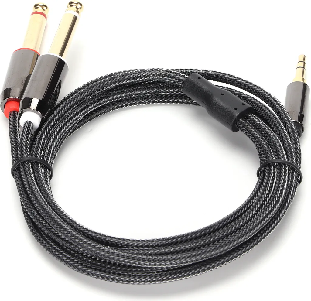 Cavo Audio 3.5mm a Doppio 6.35mm Maschio - Miglior Rapporto Qualità Prezzo