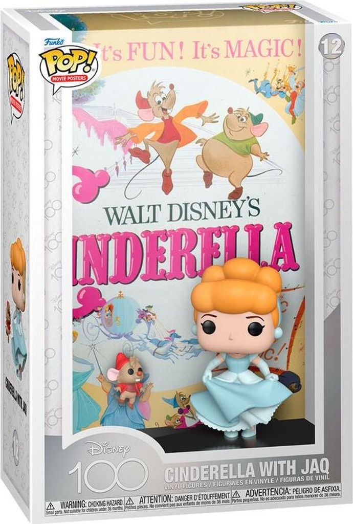 Cinderella Filmplakat, Disney, 24 x 36 Zoll