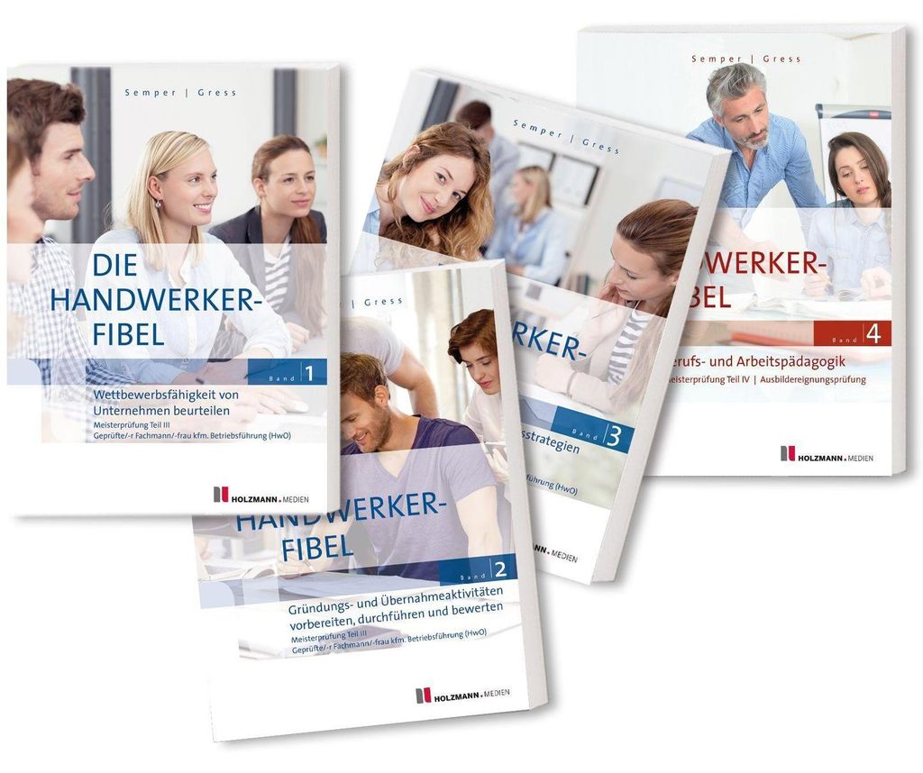Die Handwerker-Fibel, Bände 1 bis 4 Produktbild 