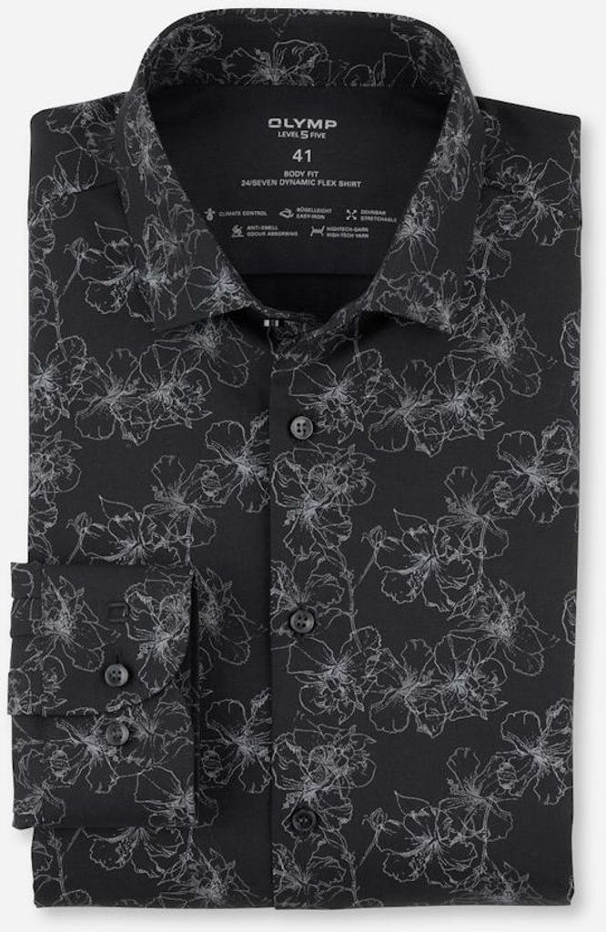 207564-Hemden 68 schwarz Größe 44