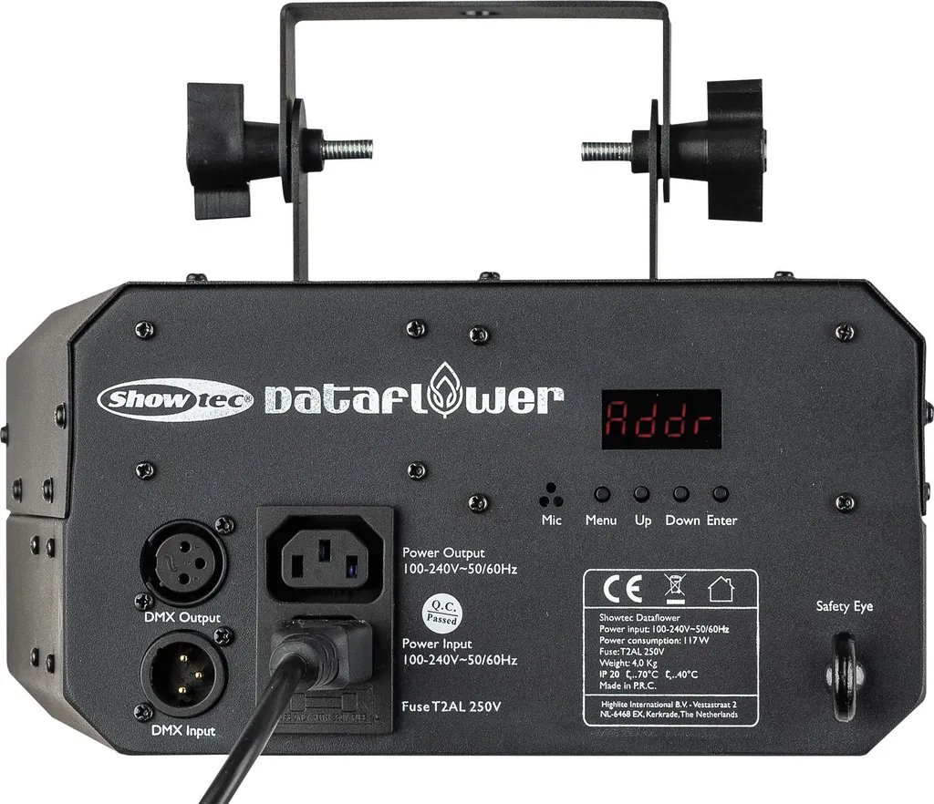 Showtec Dataflower LED Lampe à effets disco - Jeu de lumière dynamique - 2