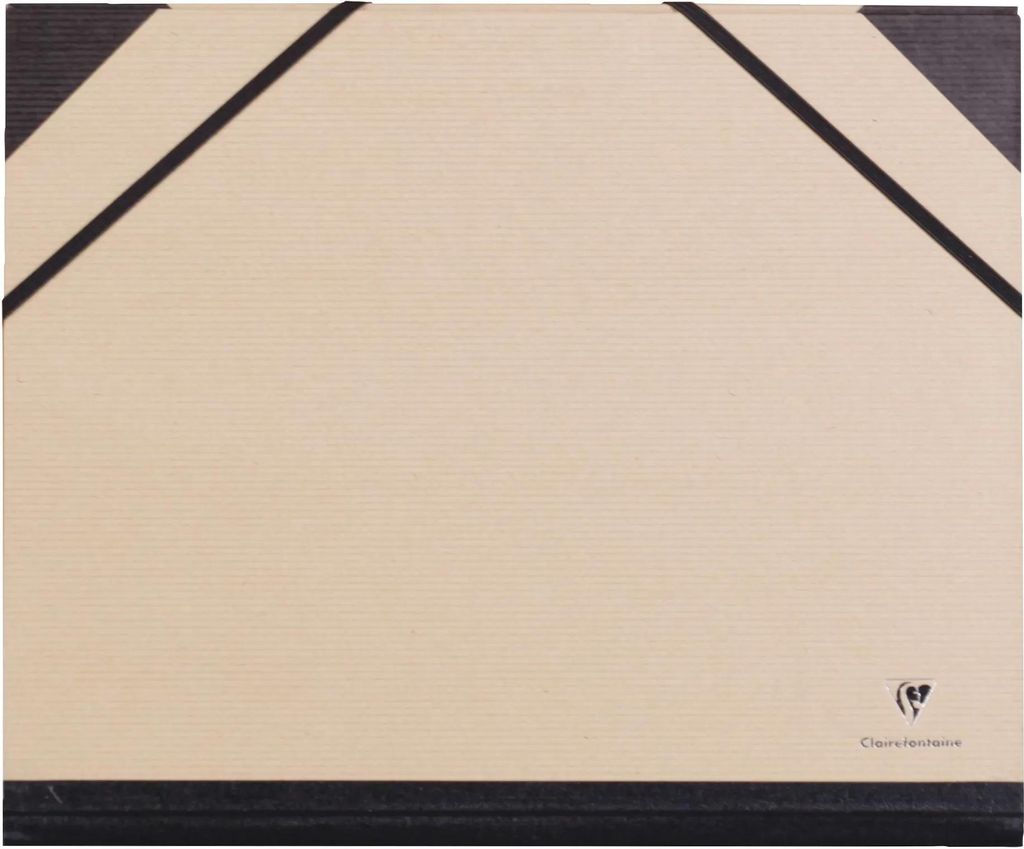 Clairefontaine 10x Zeichenmappe Kraft, 26x33 cm A4+ Braun 44000C