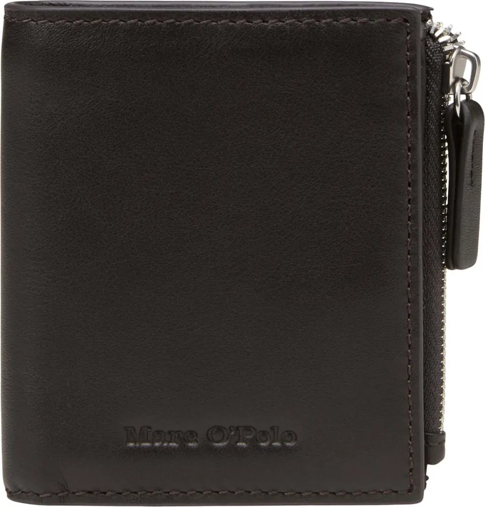 Marc O'Polo Maxim Combi Wallet Coffee - Porte-monnaie en cuir marron
