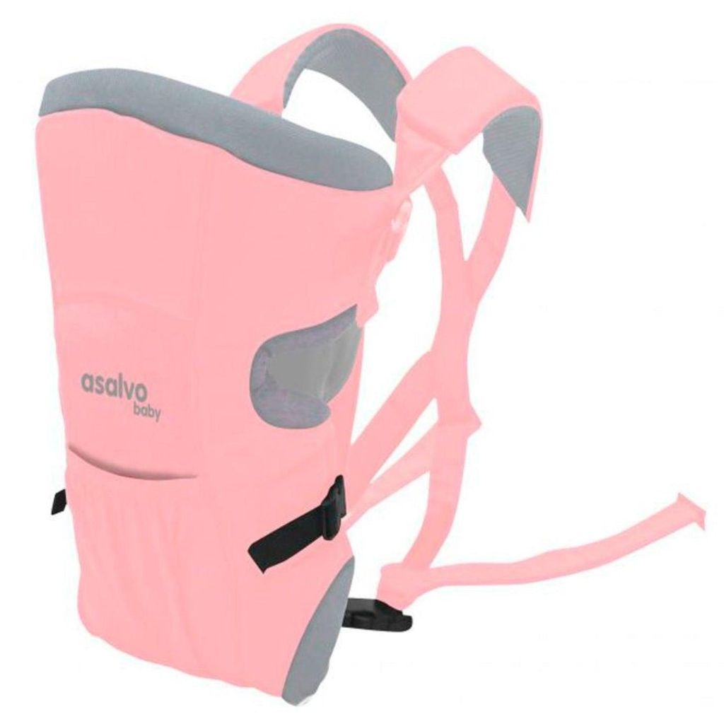 Asalvo Bauchtrage & Babytrage in Rosa