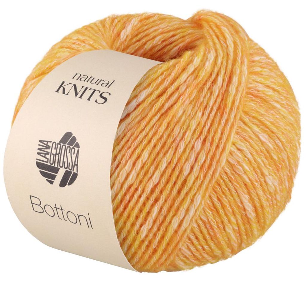 Lana Grossa - Bottoni 0002 gelb orange creme Produktbild 