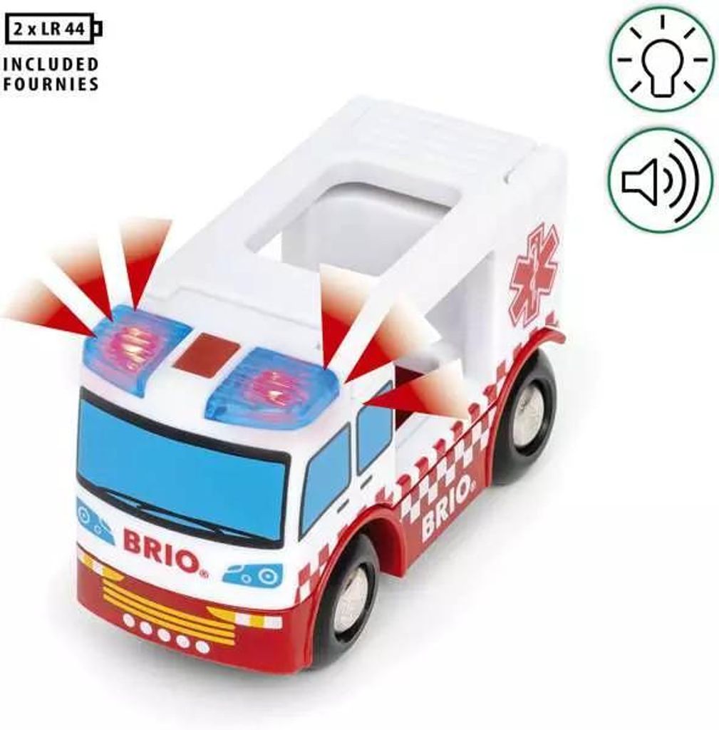 Rettungswagen BRIO 63603500 Produktbild 