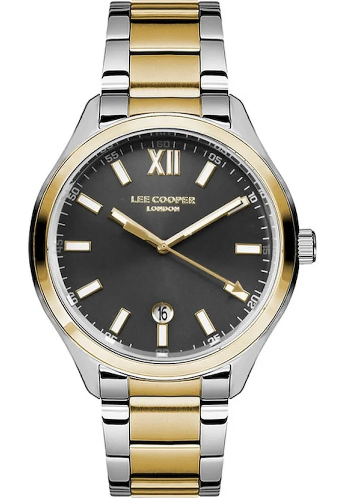 Montre Quartz Précise Lee Cooper LC07101.250 en Acier Inoxydable
