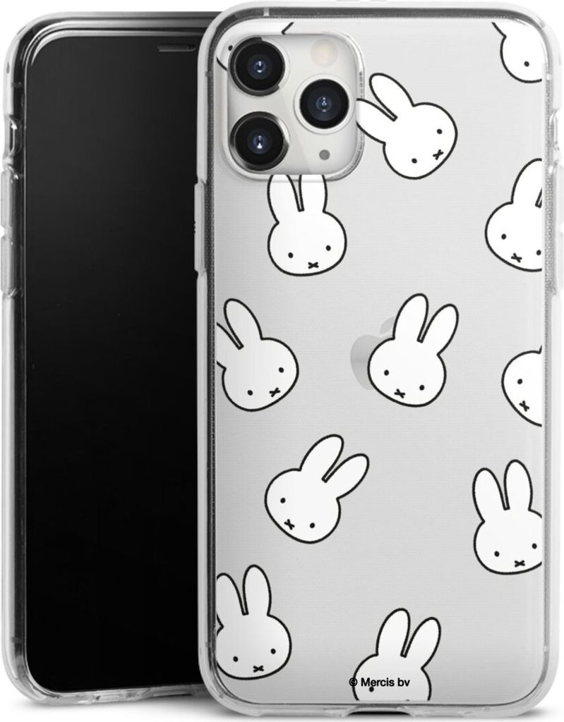 DeinDesign Handyhülle für Apple iPhone 11 Pro Max Silikon Hülle Case Smartphone Schutzhülle Muster transparent Miffy