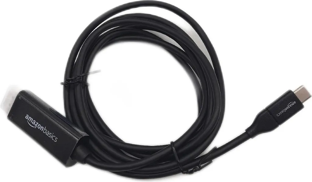 Câble HDMI vers USB-C 4K Haute Résolution Adaptateur Thunderbolt 3 Noir - 4