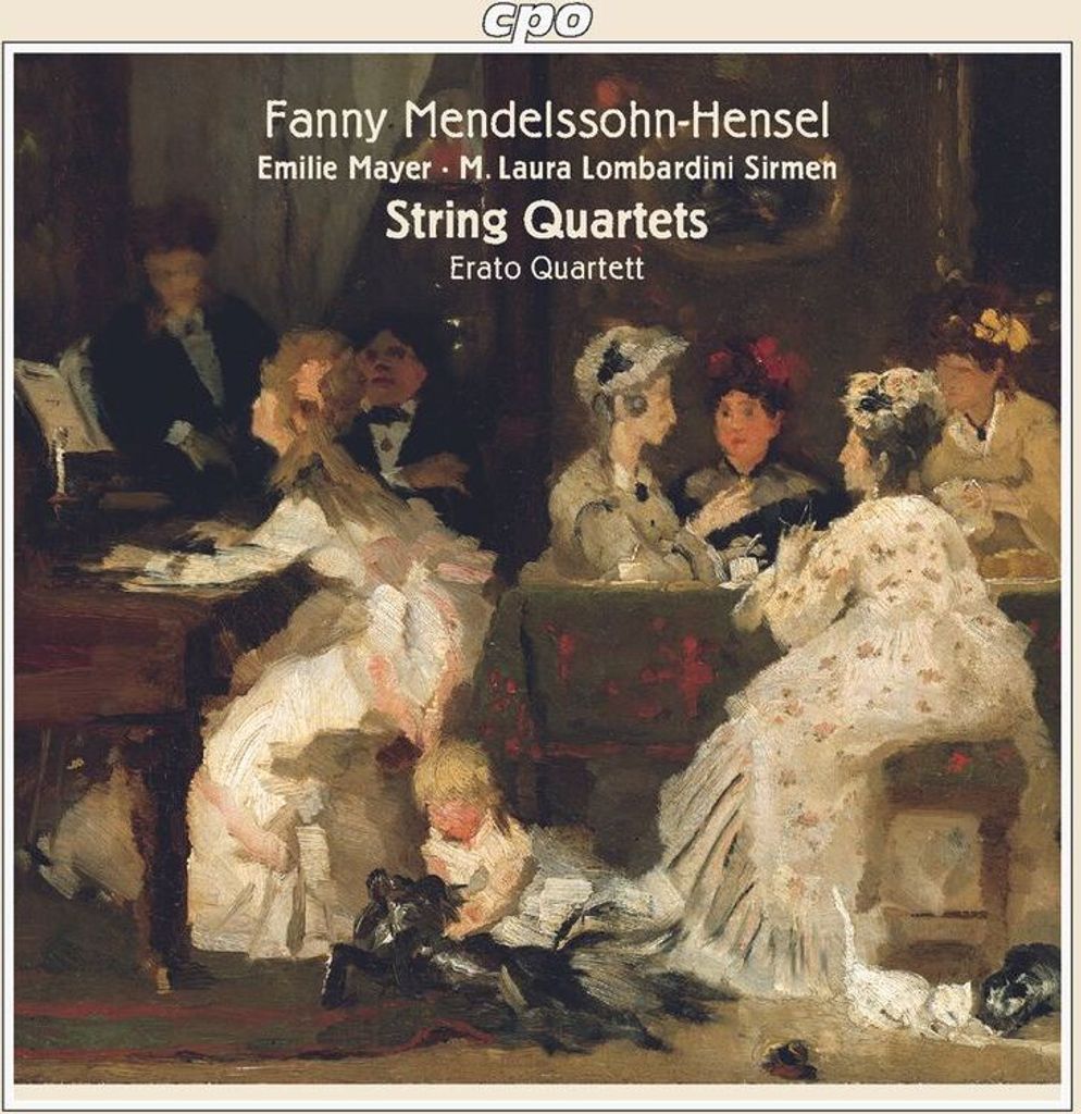 Fanny Mendelssohn-Hensel (1805-1847): Streichquartett Es-Dur - CPO 0761203967926 - (CD / S)