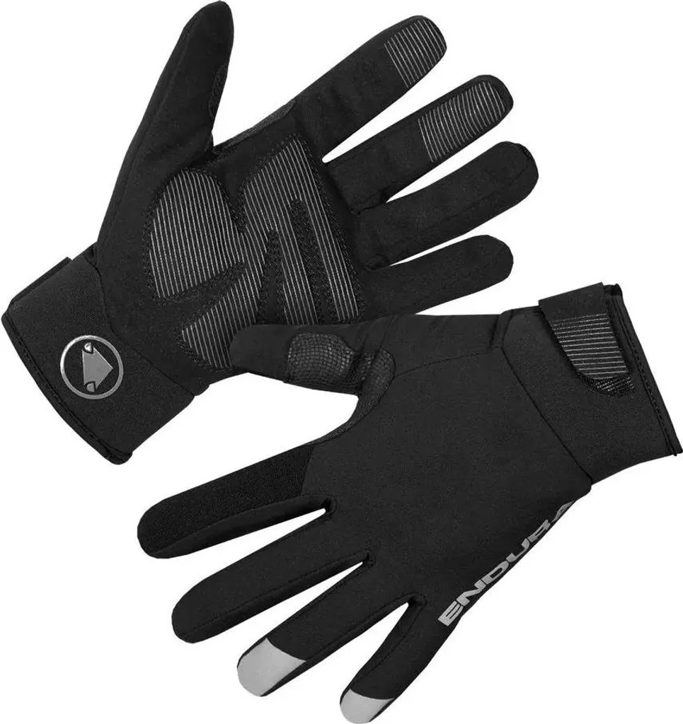 Gants de Cyclisme Hiver Endura Strike E0157 - Gants Longs Noirs en Taille M