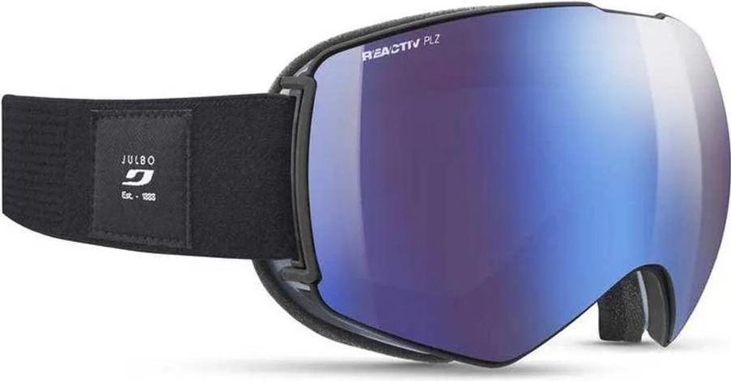 Julbo Light Year Otg Skibrille Schwarz Flash VBlue Reactiv CAT2-4 Polarized Herren,Damen Schwarz Flash VBlue Reactiv CAT2-4 Polarized
