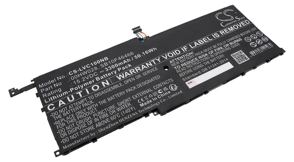 Batterie Lenovo ThinkPad X1 pour Travail Nomade et Voyages d'Affaires