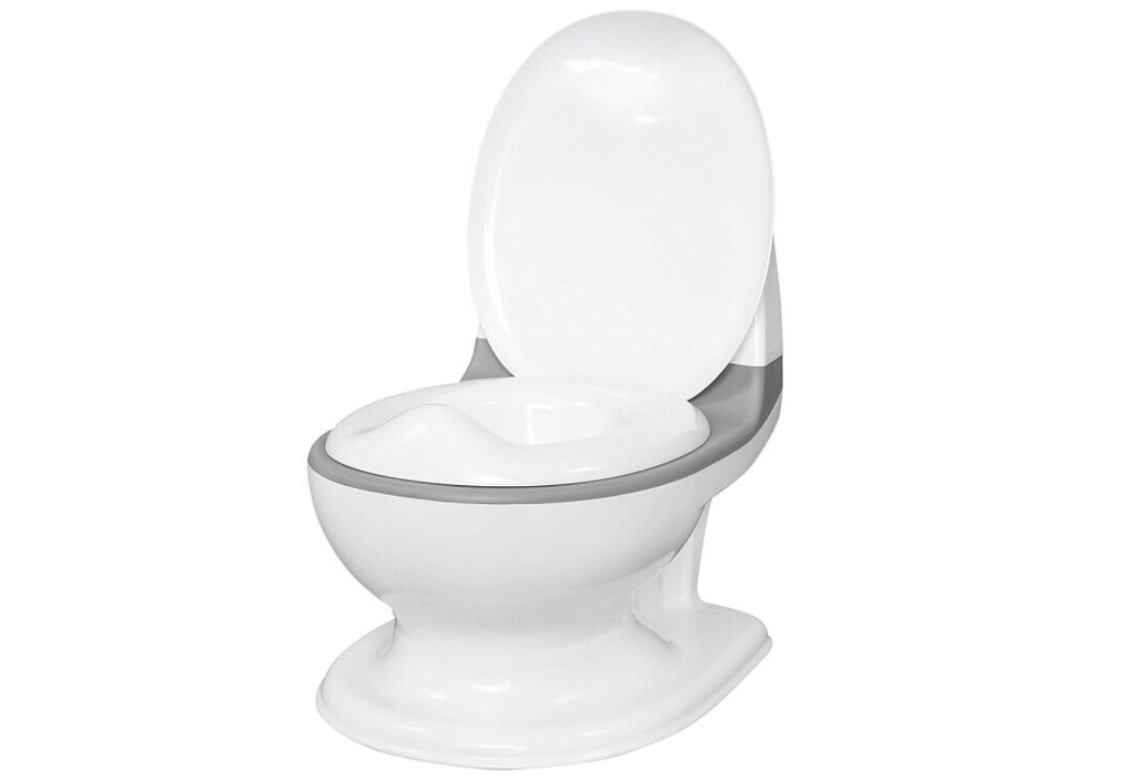 NUBY Pot avec bruit de chasse d'eau blanc Image du produit 