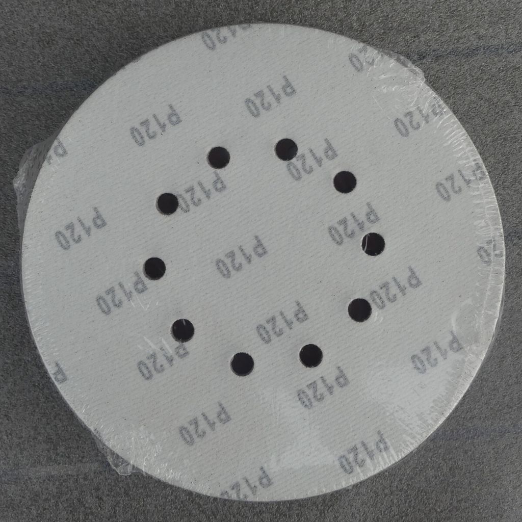5 Stück 150 mm Exzenter Schleifscheiben P400 Körnung , ohne 5 Stück 150 mm Exzenter Schleifscheiben P400 Körnung , ohne