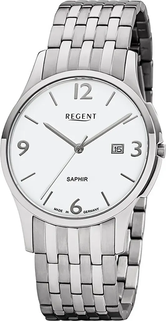 Montre Homme Regent GM-1614 Bracelet en Métal Argenté Quartz D2URGM1614